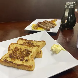 French Toast with 2 Eggs Combo