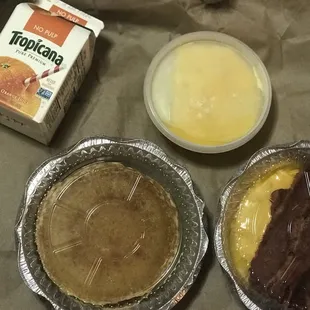 Pancakes  Eggs  Turkey Bacon  &amp; Grits ......Ordered Via UberEATS Everything Was Delicious