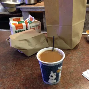 My favorite coffee made by Angie's breakfast spot