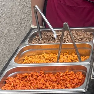 Really good meats.asada,chicken,al pastor