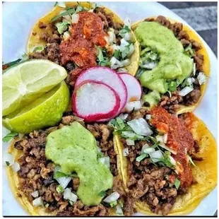 Delicious tacos