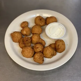 Order some tasty, Breaded Mushrooms.