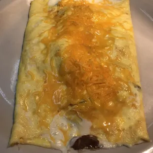 One of our philly steak and cheese omelettes.