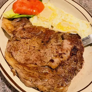 a plate of food