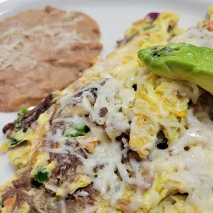 Machaca and eggs