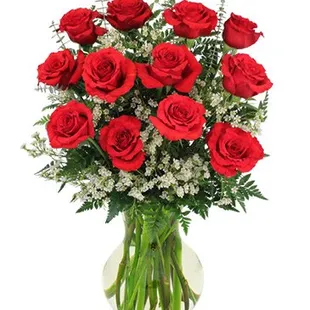 Beautiful Dozen Roses $79.99 Copyrighted content provided by FlowerShopNetwork.com