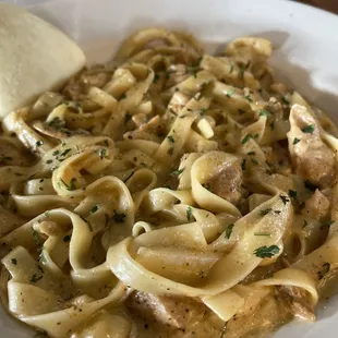 Creamy Cajun pasta with chicken