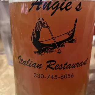 Enjoying a cold one tonight!