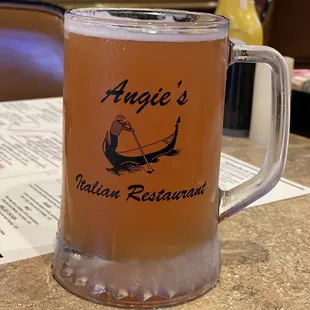 Tall orange Thirsty Dog!