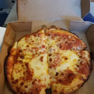 Mini pizza deal...pizza, salad and a soda