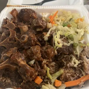 Oxtail plate