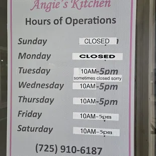 Photo on outside door.