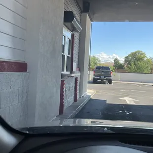 Drive through and grab your meal and Go