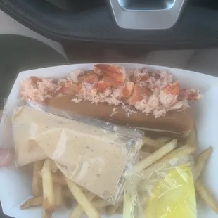 Hot Lobster Sandwich