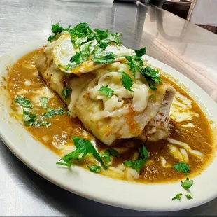 Carne Asada Wet Burrito