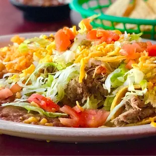 Carnitas Taco Plate.