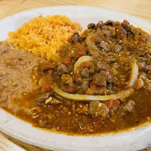 Steak a la mexicana