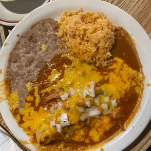 Chicken Enchiladas