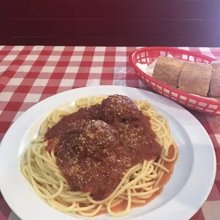 Spaghetti and Meatballs