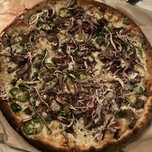 Brisket Pizza