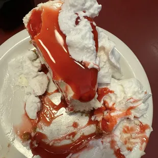 Raspberry cheesecake