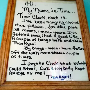 A former waitress wrote this.  Now retired.