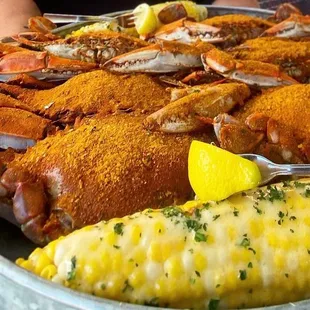 Blue crabs