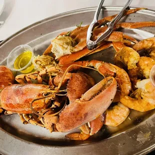 Lobster special: ask them about the daily specials. That. Lobster tail is crab stuffed. Omg, this was wonderful!