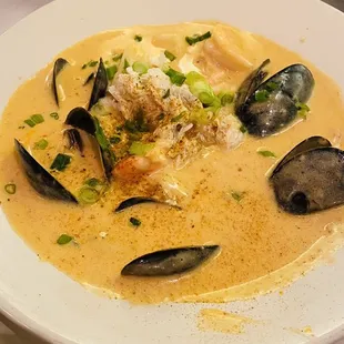Seafood bisque
