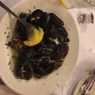 Steamed Mussels