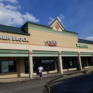 Front of building