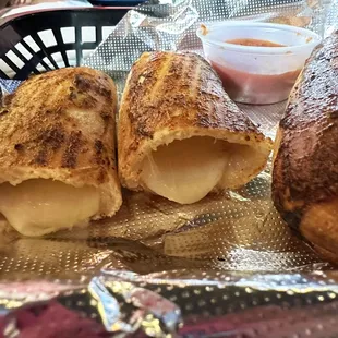 Yes, that's filled with cheese.