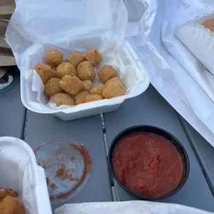 spicy cheese bites