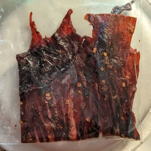 Beef Jerky, $1.99