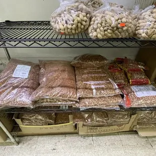 Huge bags of chili