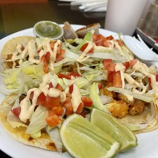 Shrimp tacos