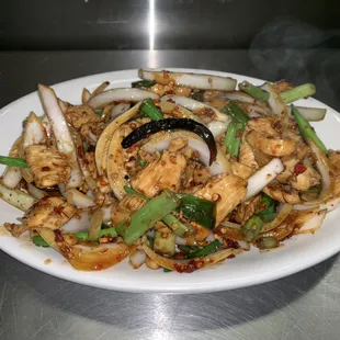 Spicy Mongolian Chicken
