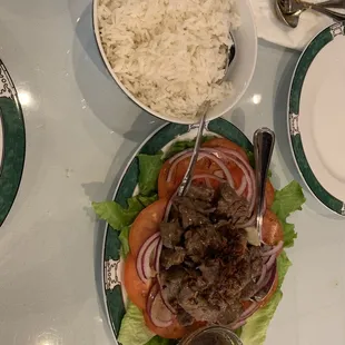 Lack Lack - delicious authentic Cambodian dish! The beef was very tender and savory and the sauce was a little sweet.