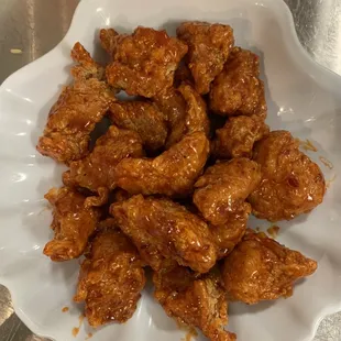 Angkor boneless spicy nuggets! Just ask for them.
