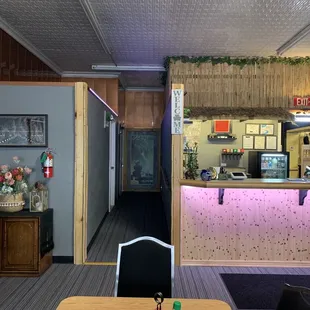Bar area