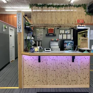 Bar area