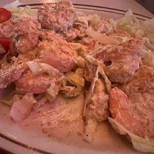 Shrimp salad