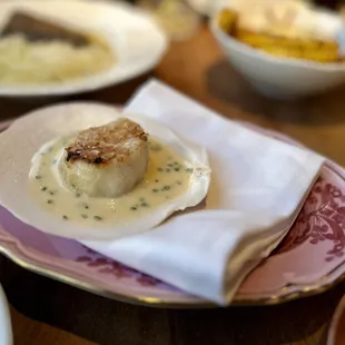 Grilled Hand-Dived Scallop