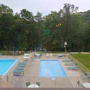 The view from the restaurant window was nice!