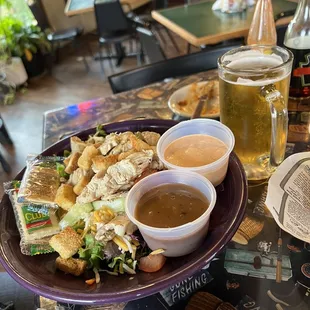 Grilled chicken salad!