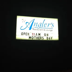 Anglers reopened today and everything was awesome as usual!