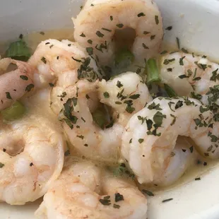 The aforementioned shrimp scampi of Kings