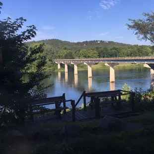 Sitting by the window! Nice view outside!