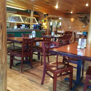 I think they make everything with rough cut timber here.