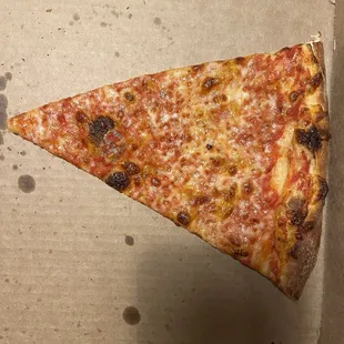 Terrible cheese pizza.  I ordered the whole pie
